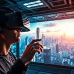 realtà virtuale uomo