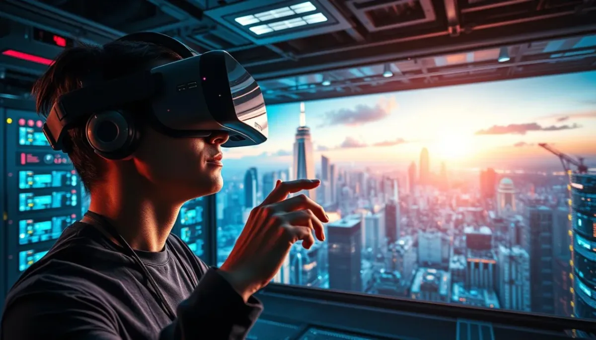 realtà virtuale uomo