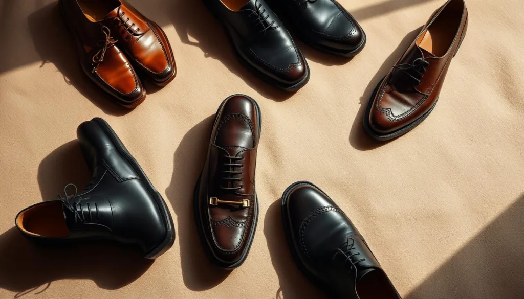 Guida ai modelli delle scarpe maschili. scarpe maschili