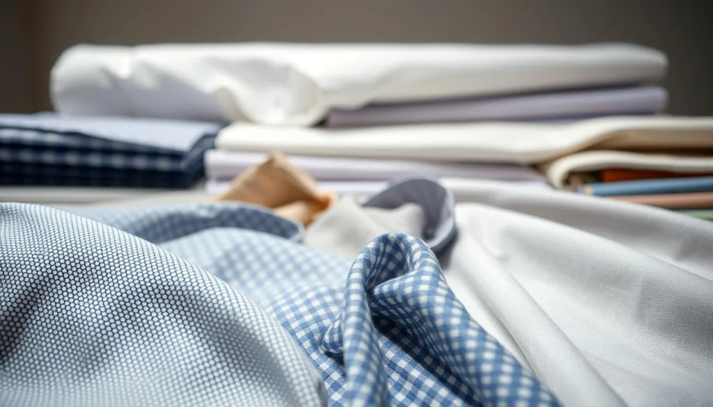 I tessuti per le camicie maschili. tessuti camicie