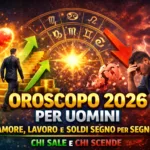 Ecco l’oroscopo annuale 2026 dedicato agli uomini, basato sulle principali tendenze astrologiche internazionali raccolte da numerose previsioni globali escludendo fonti italiane e integrate in modo unico per un pubblico maschile