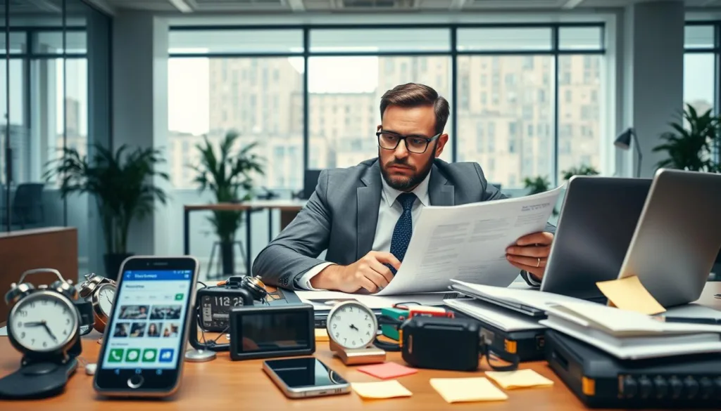 gestione distrazioni multitasking