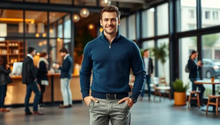 Perché tutti gli uomini stanno passando al look ‘quarter‑zip’: 5 motivi che nessuno ti dice look quarter‑zip uomo