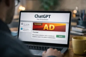 Dopo anni di utilizzo senza inserzioni, la piattaforma di OpenAI si prepara a introdurre un nuovo modello di ChatGPT basato anche sulla pubblicità.