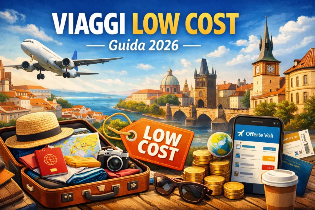 Un viaggio low cost è un viaggio organizzato con l’obiettivo di ridurre i costi di trasporto, alloggio e servizi, mantenendo un buon livello di esperienza