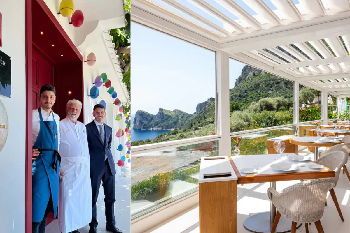 Il prestigioso ristorante Quattro Passi di Nerano, unico in Campania con tre stelle Michelin, è stato posto sotto sequestro dalla Procura di Torre Annunziata per presunti abusi edilizi.