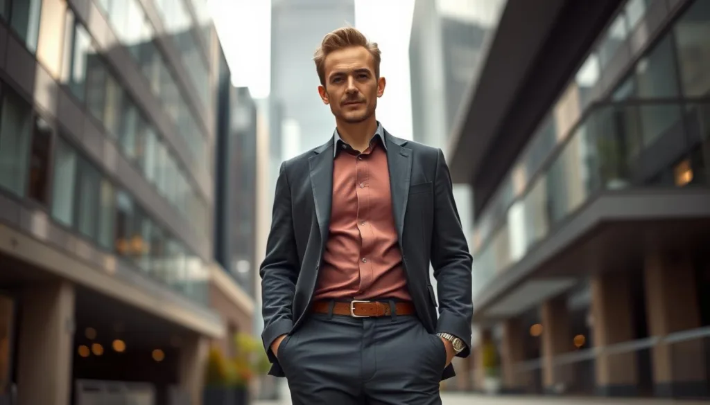 bilanciamento outfit maschile