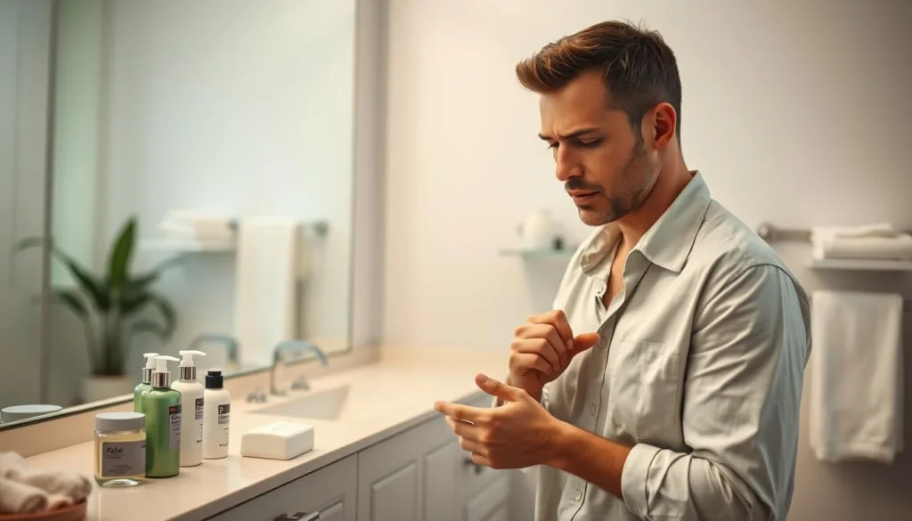 igiene personale uomo