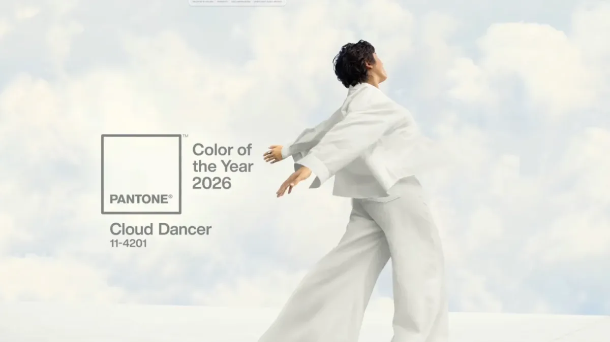 Cloud Dancer, il Colore Pantone del 2026