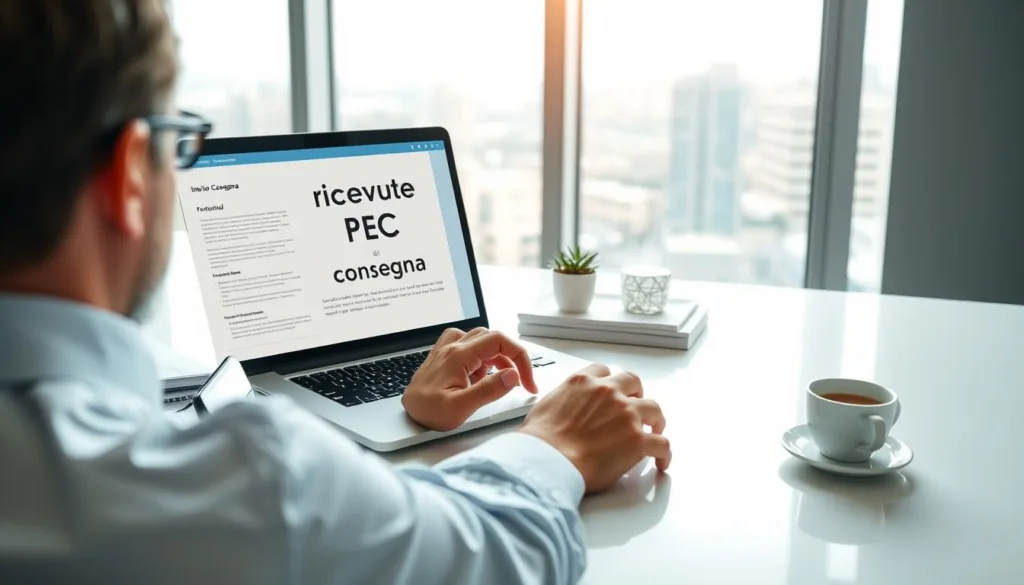 ricevute PEC invio consegna ricevute PEC invio consegna