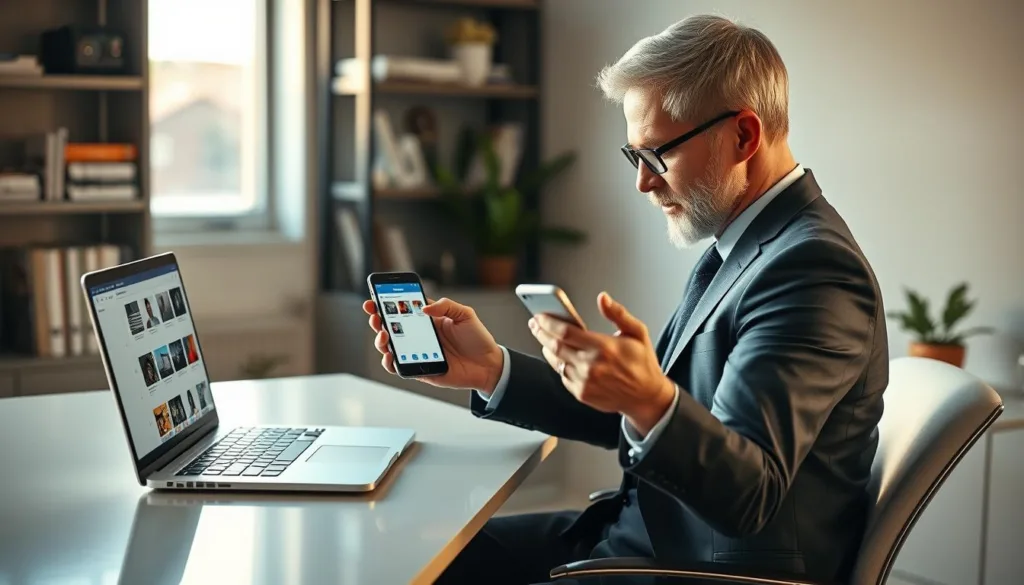 trasferimenti selettivi file smartphone