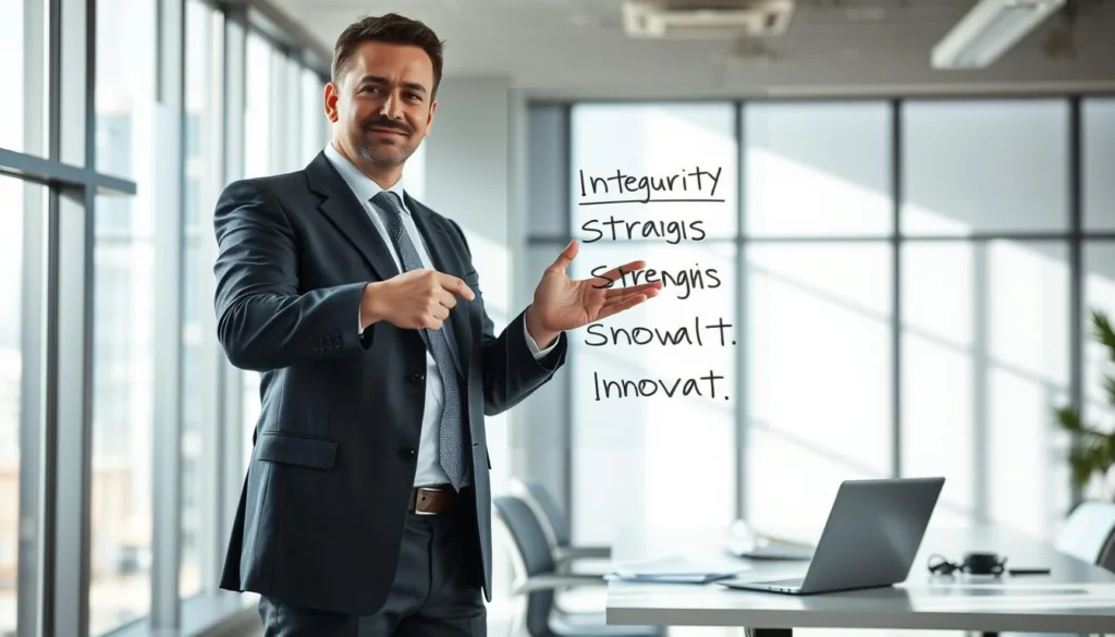 valori professionali