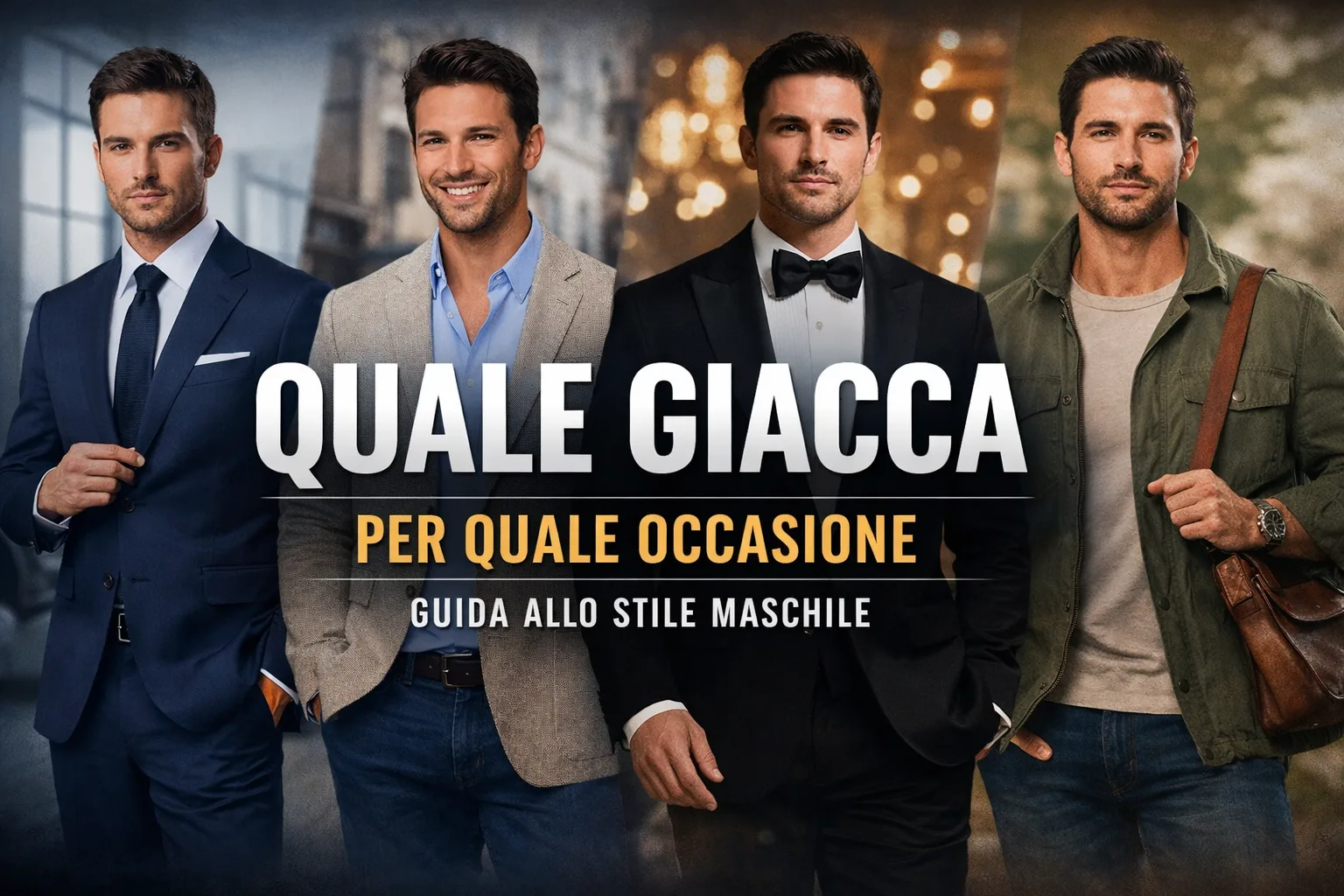 Quale Giacca per Quale Occasione