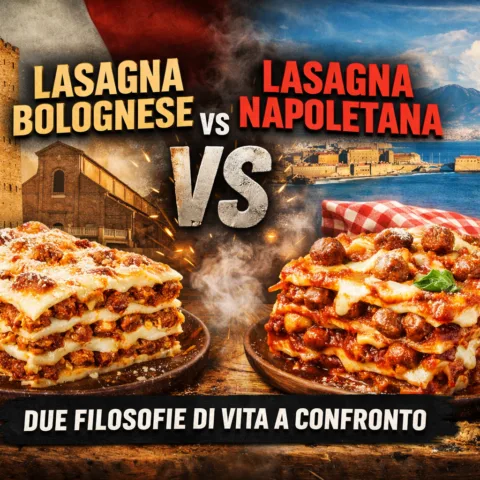 Lasagna Bolognese vs Lasagna Napoletana, ovvero 2 filosofie ... di vita a confronto
