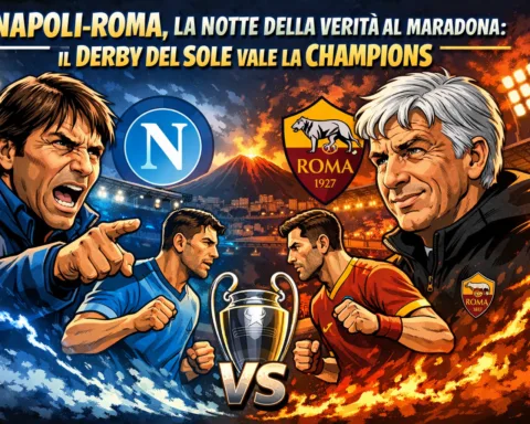 Napoli Roma, la notte della verità al Maradona