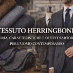 Il tessuto Herringbone occupa un posto preciso nella tradizione sartoriale maschile
