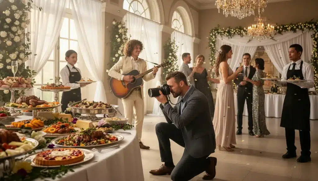 fotografo catering musica fornitori matrimonio