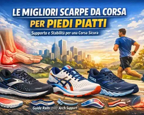 migliori scarpe da corsa per piedi piatti