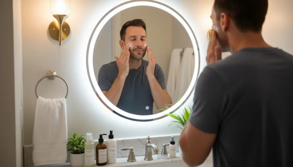 routine viso mattino sera