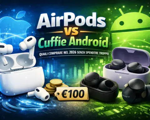AirPods vs cuffie Android
