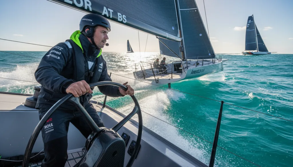 allenamento skipper vela