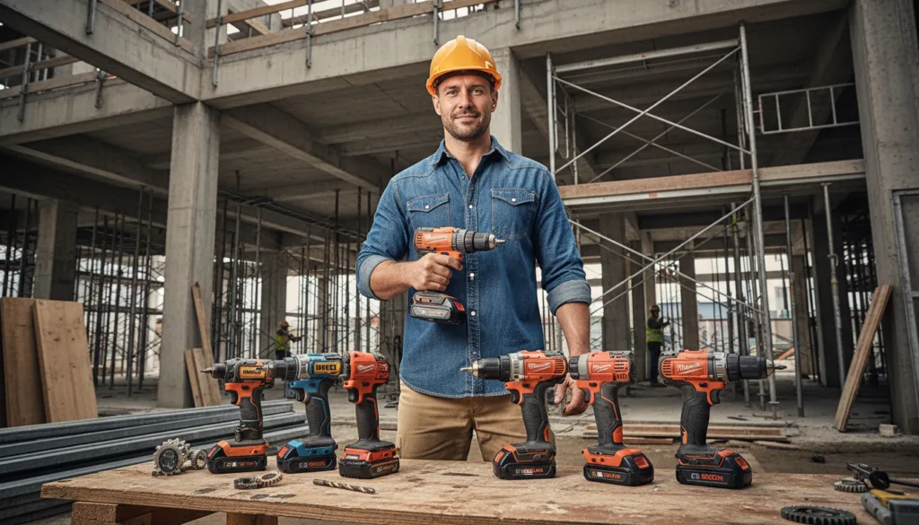 avvitatori professionali cantiere