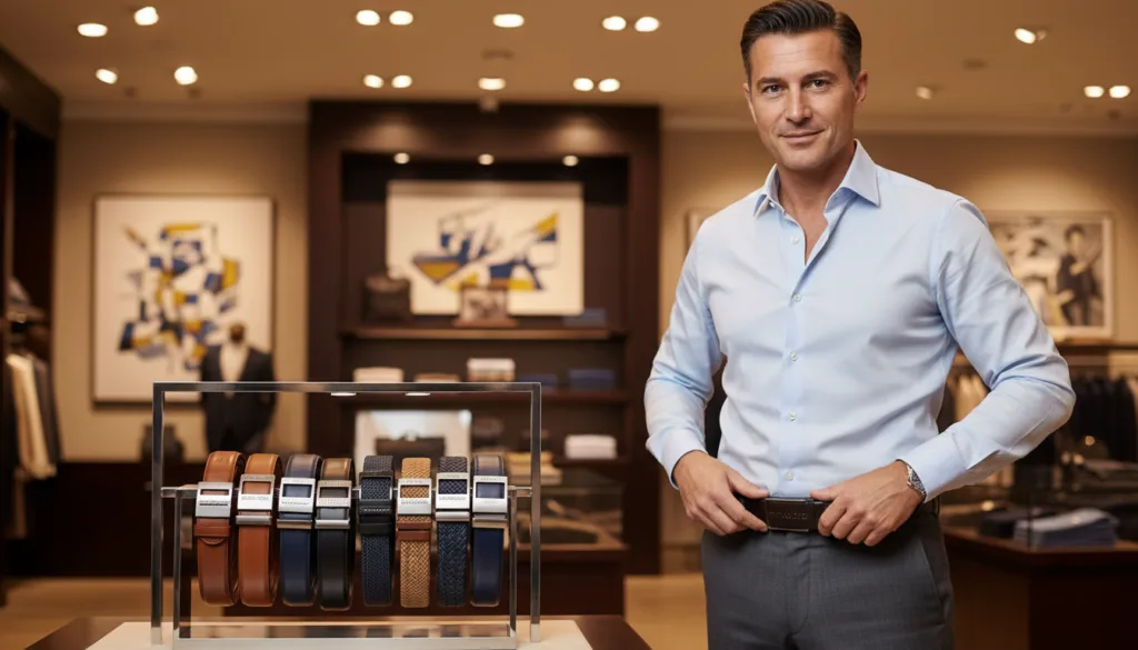 brand leader cinture uomo