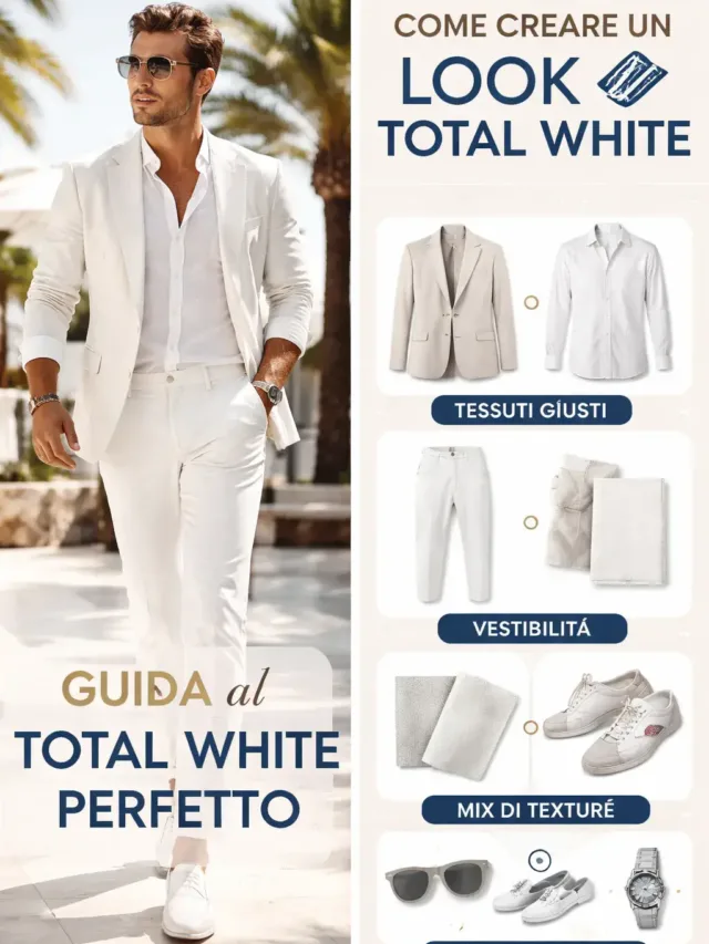 Total White Uomo: 6 Regole per un Look Perfetto