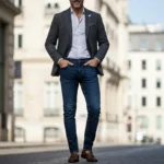 denim sartoriale uomo