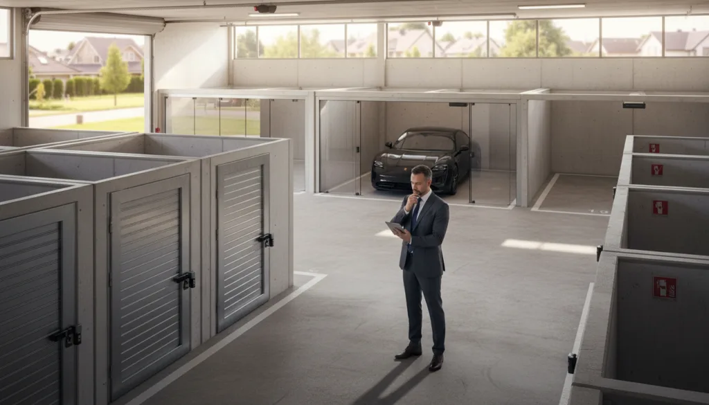 fattori scelta box auto dimensioni sicurezza