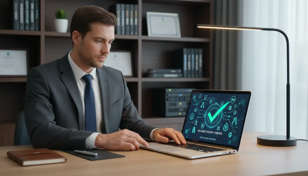 integrità crittografia verifica firma digitale