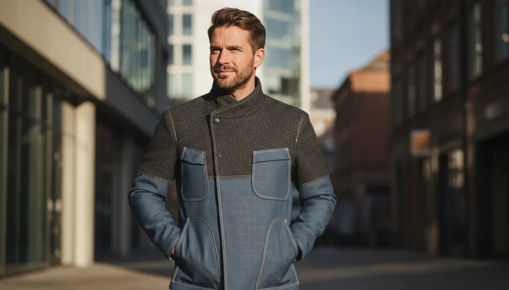 materiali design innovazione giacca