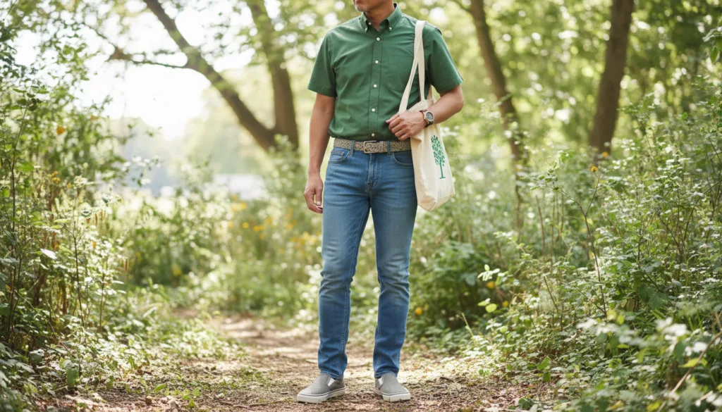 moda sostenibile uomo