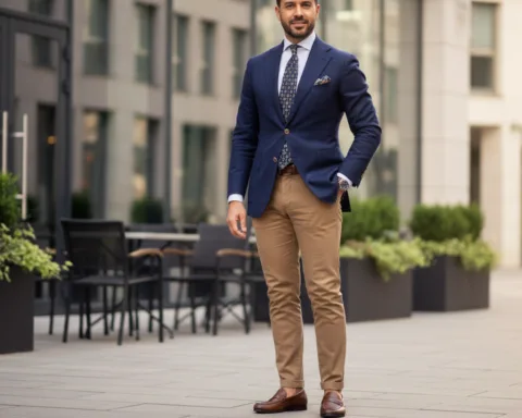 outfit collegiale uomo