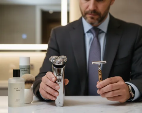 rasoio elettrico o lametta pelle sensibile