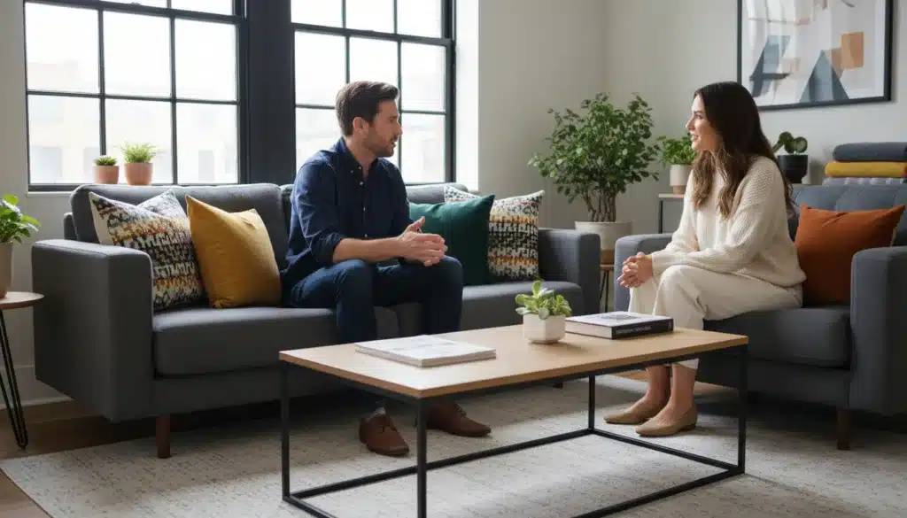 soggiorno urbano divano