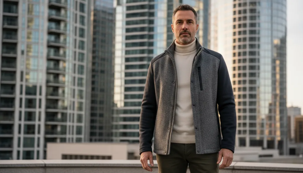 tessuti lana e stretch per capispalla