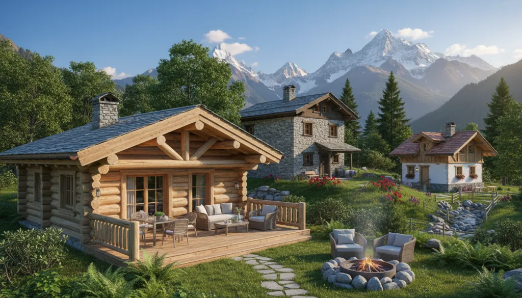 tipologie immobili montagna