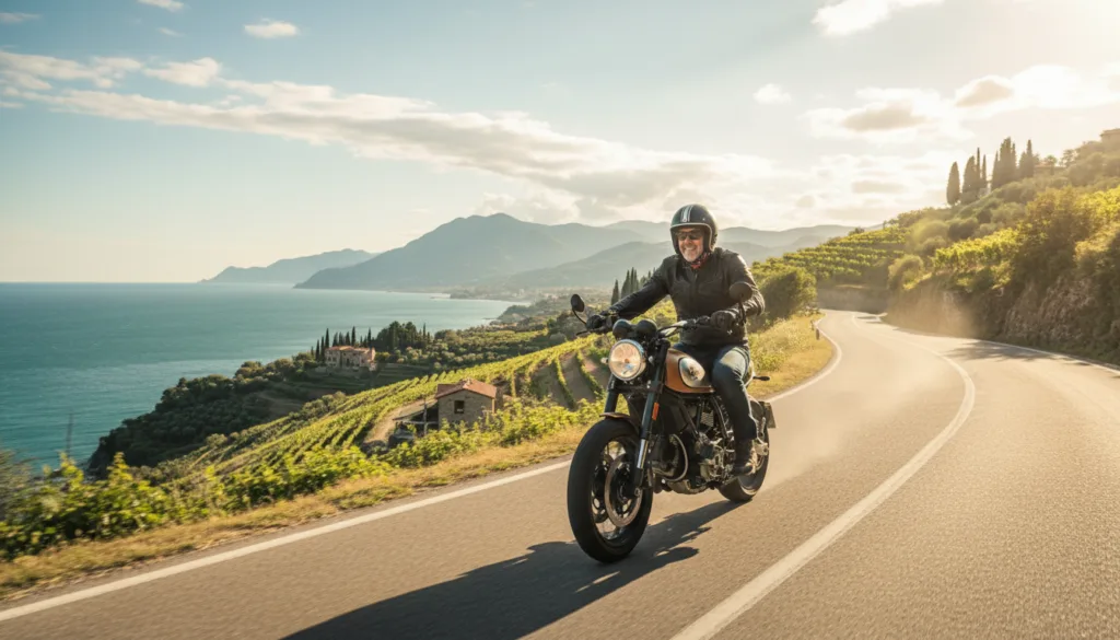 viaggio in moto Italia