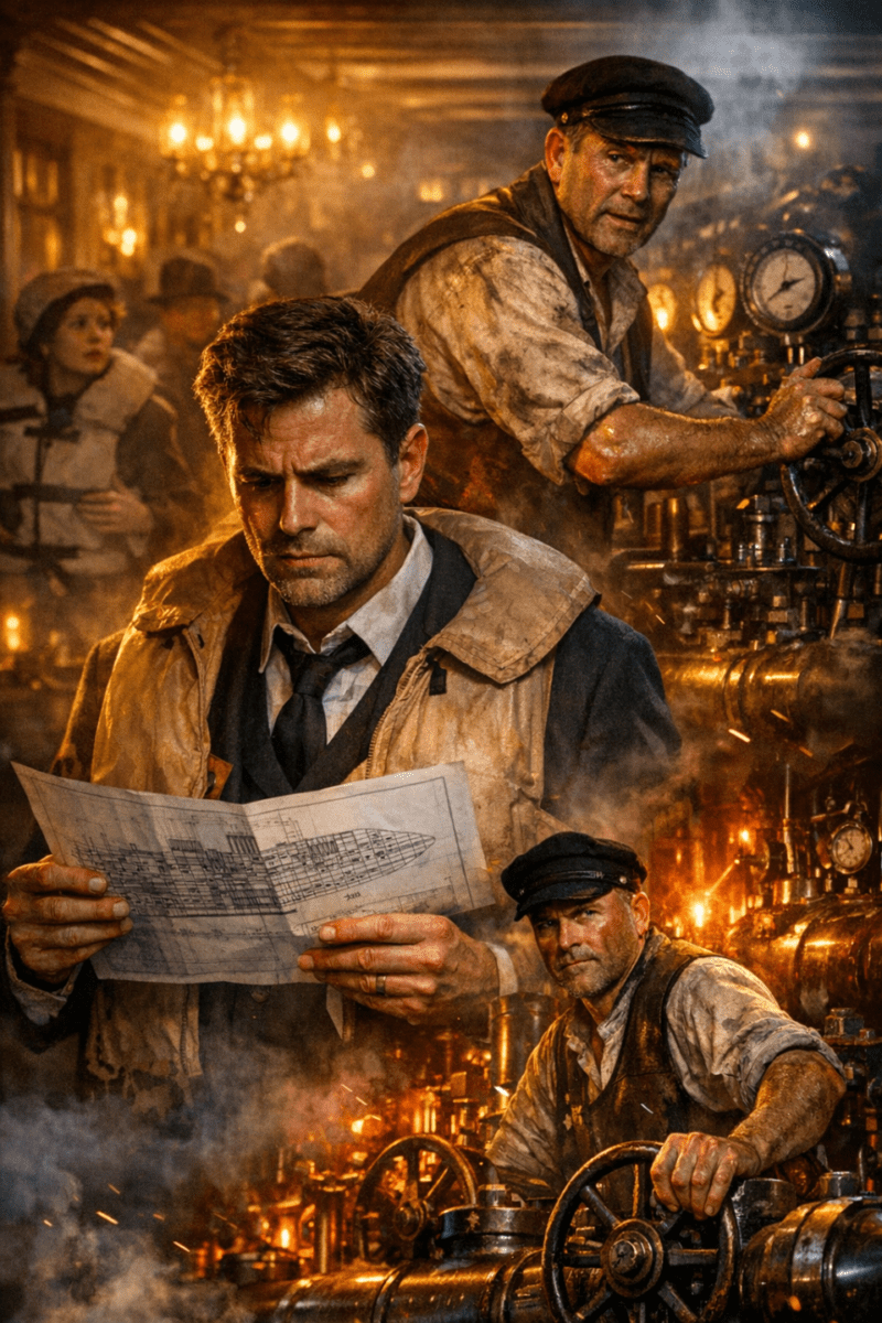 Titanic, la mente tecnica: chi comprese subito la gravità