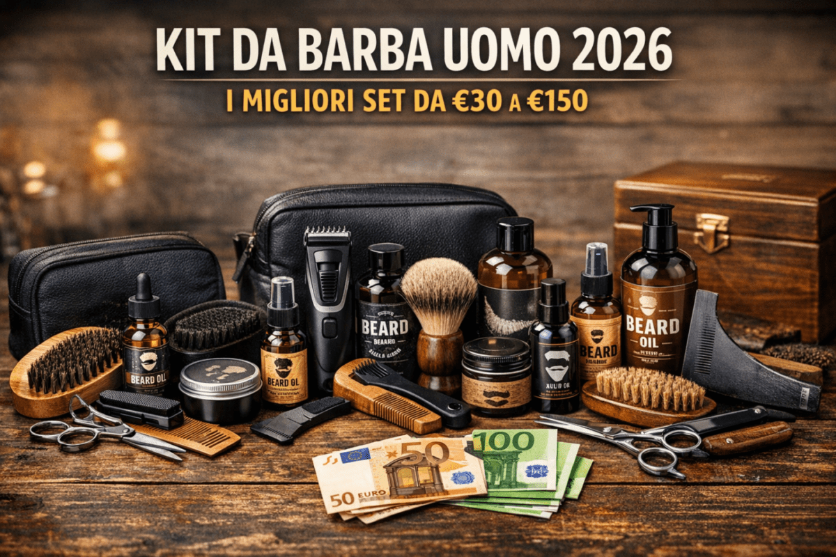 Kit da barba 2026 i migliori set