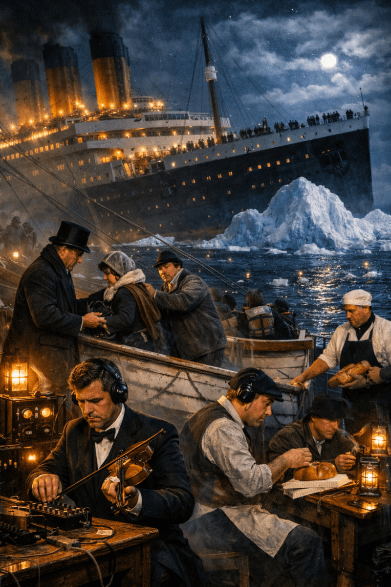 Titanic, oltre il dovere: uomini che scelsero di restare
