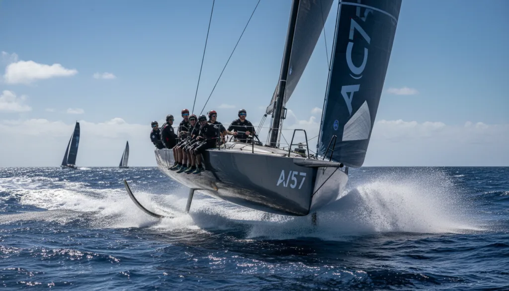 equipaggio AC75 ruoli