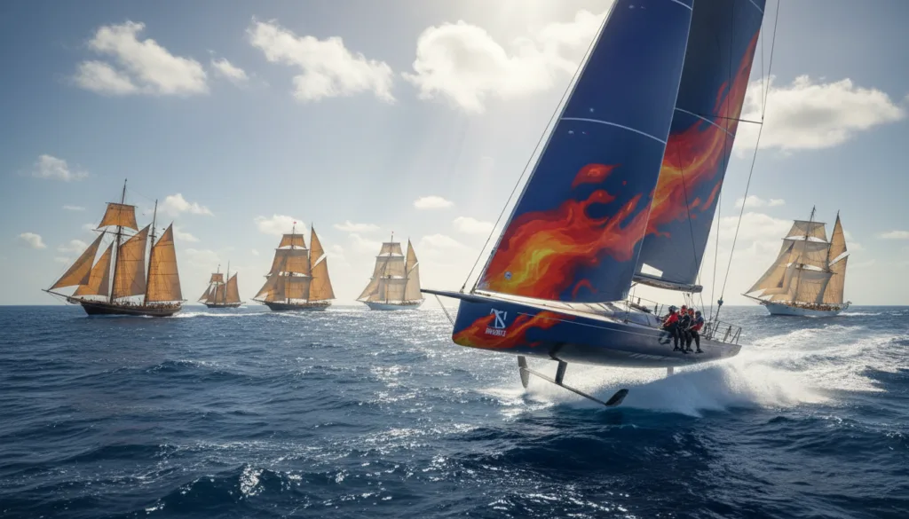 evoluzione barche America's Cup