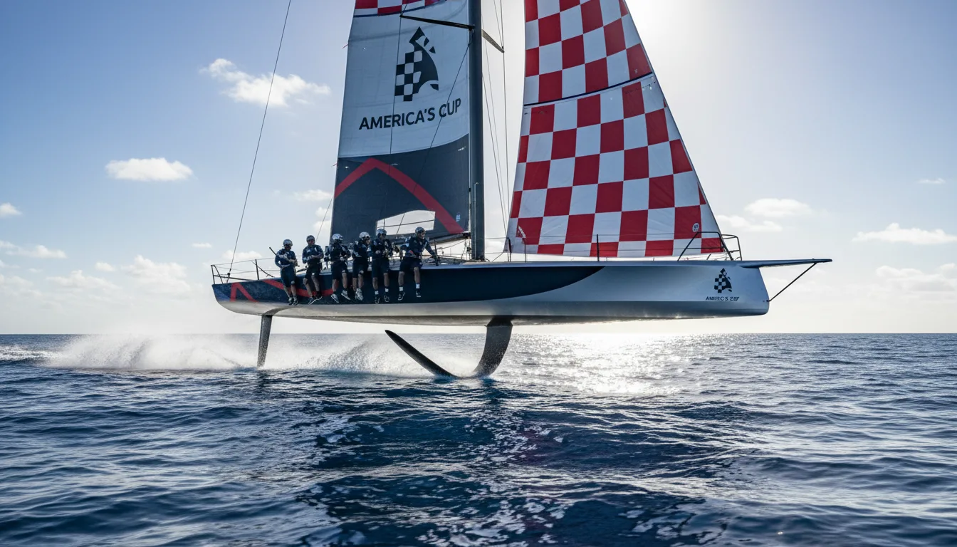 progettazione barca America's Cup