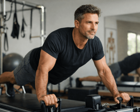 Oggi, 2 maggio 2026, il mondo celebra la Giornata Mondiale del Pilates. Se sei un uomo che ha appena varcato la soglia dei quaranta, o che ci sta navigando in mezzo, probabilmente la parola "Pilates" ti evoca immagini di sale luminose, musica zen e persone incredibilmente flessibili che fanno movimenti aggraziati su strani macchinari.