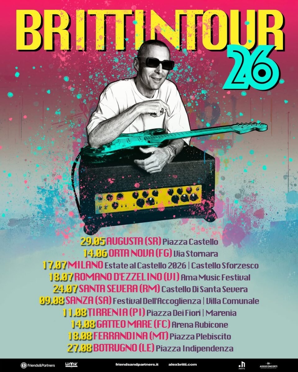 Alex Britti: il ritorno del Bluesman. Tutto sul BRITTINTOUR ’26