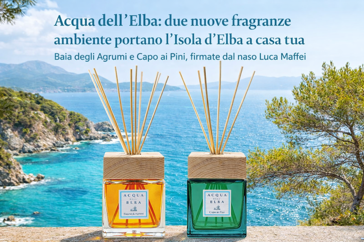 Chi conosce Acqua dell'Elba sa che ogni fragranza del brand è un racconto olfattivo prima ancora che un prodotto; fondata nel 2000 a Marciana Marina da Fabio e Chiara Murzi e Marco Turoni, questa realtà familiare — oggi Società Benefit con 33 monomarca tra Italia ed estero — produce ancora oggi tutte le proprie fragranze sull'isola, con un approccio artigianale che pochi brand possono vantare.